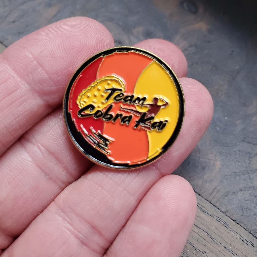 Cobra kai enamel pin